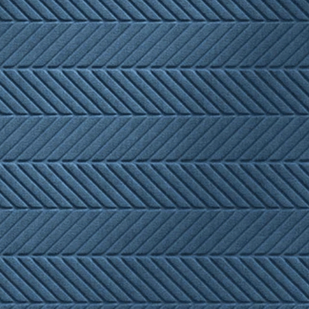 Waterhog Herringbone with a rubber border 