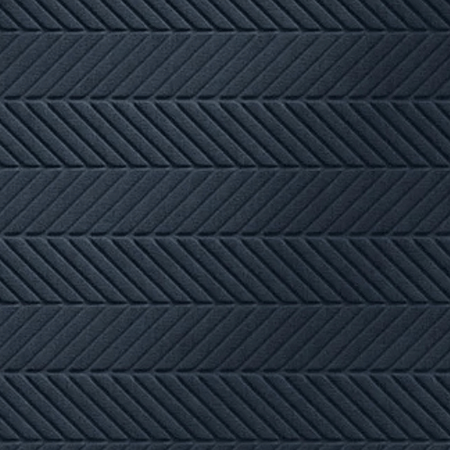 Waterhog Herringbone with a rubber border 