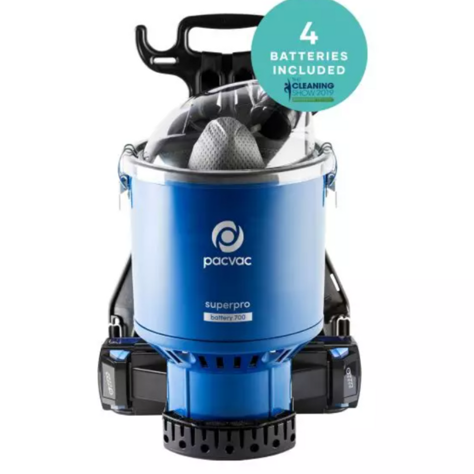 Pacvac Backpack Vacuum Superpro 700 Advanced - Battery