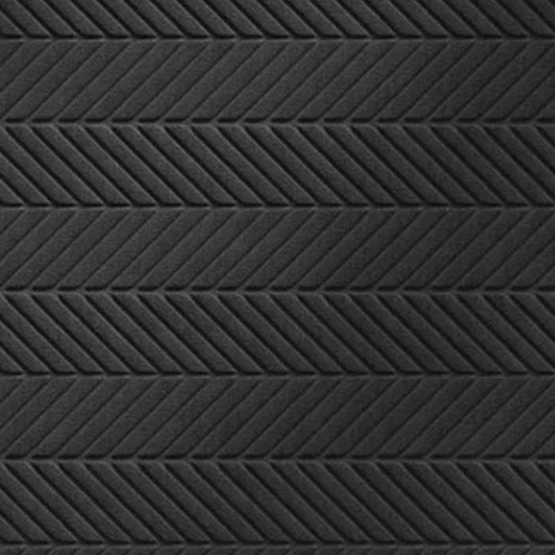 Waterhog Herringbone with a rubber border 